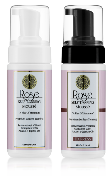 Rose Self Tanning Mousse Options