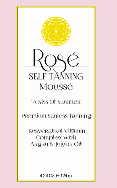 Rosé Self Tanning Mousse